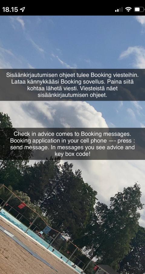 Puutaloyksioe 1 Km Turun Rautatieasemalta Daire Turku Dış mekan fotoğraf